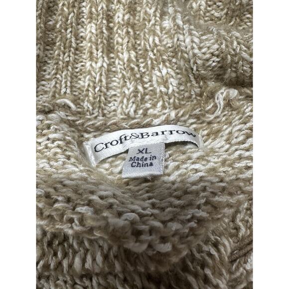 Croft Barrow Women's Tan Open Cardigan Long Sleeve Size XL - Picture 6 of 8